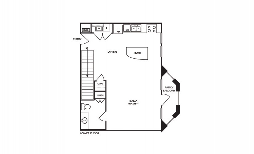 Studio 3 Bedroom Dallas Apartments Landmark on Lovers