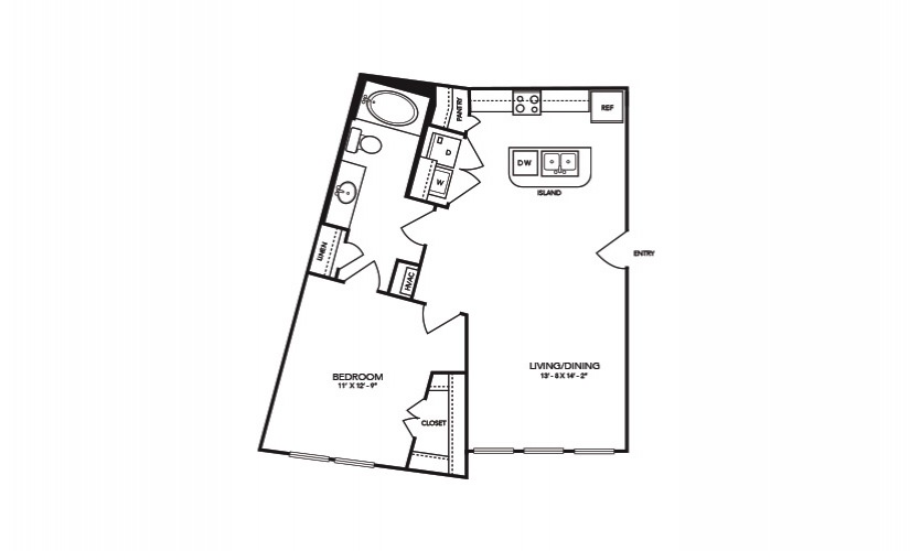 Studio 3 Bedroom Dallas Apartments Landmark on Lovers