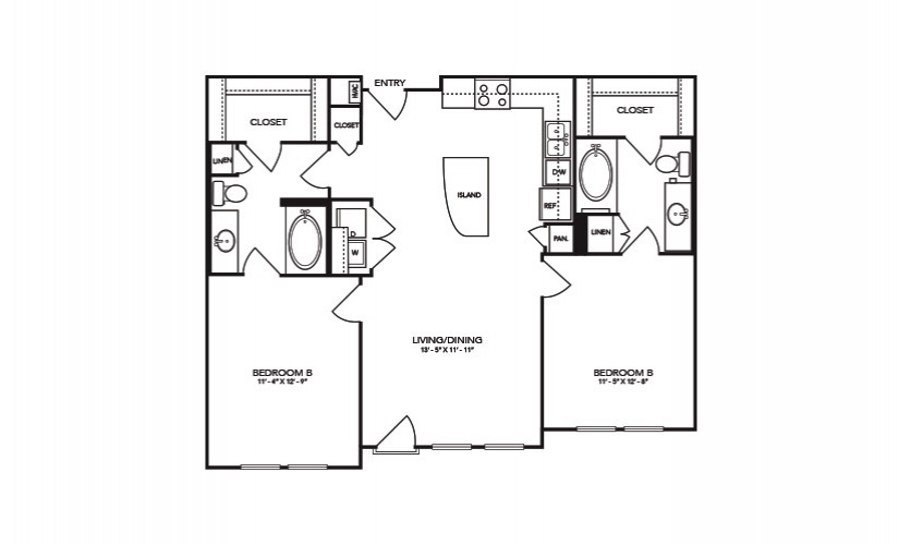 Available studio, one, two and three bedroom apartments in Dallas, TX